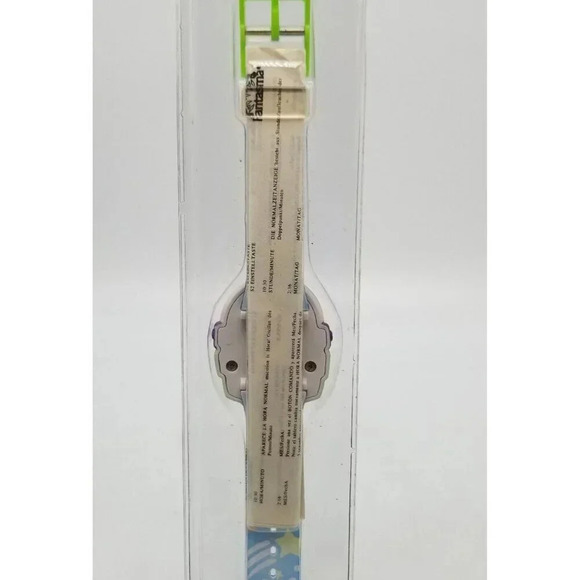 Vintage 1990's Fantasma Disney "BUZZ LIGHTYEAR" Childs Watch "NEW OLD STOCK" - Picture 7 of 7